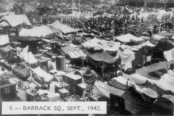 006 - Barrack Sq., Sept., 1942
