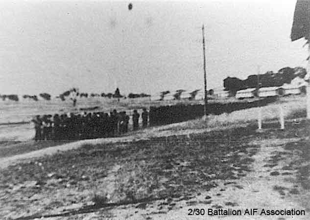 Bathurst Army Camp
2/30 Battalion marching at Bathurst Army Camp, Easter, 1941.
Keywords: 061230