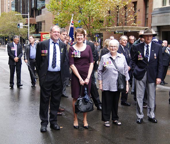 Anzac Day, 2011
2/30 Battalion on Anzac Day 2011, Sydney, NSW.
Keywords: 20120129a AnzacDay2011