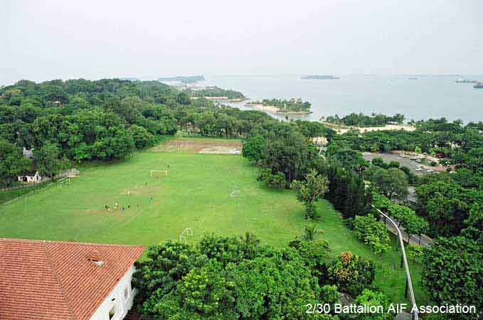 Blakang Mati
Overlooking the Sijori Sentosa Resort and football field on Sentosa. Central Beach can be seen in the background.
Keywords: 061226